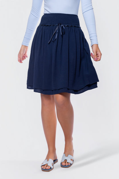 Avery Skirt 23" (Navy)