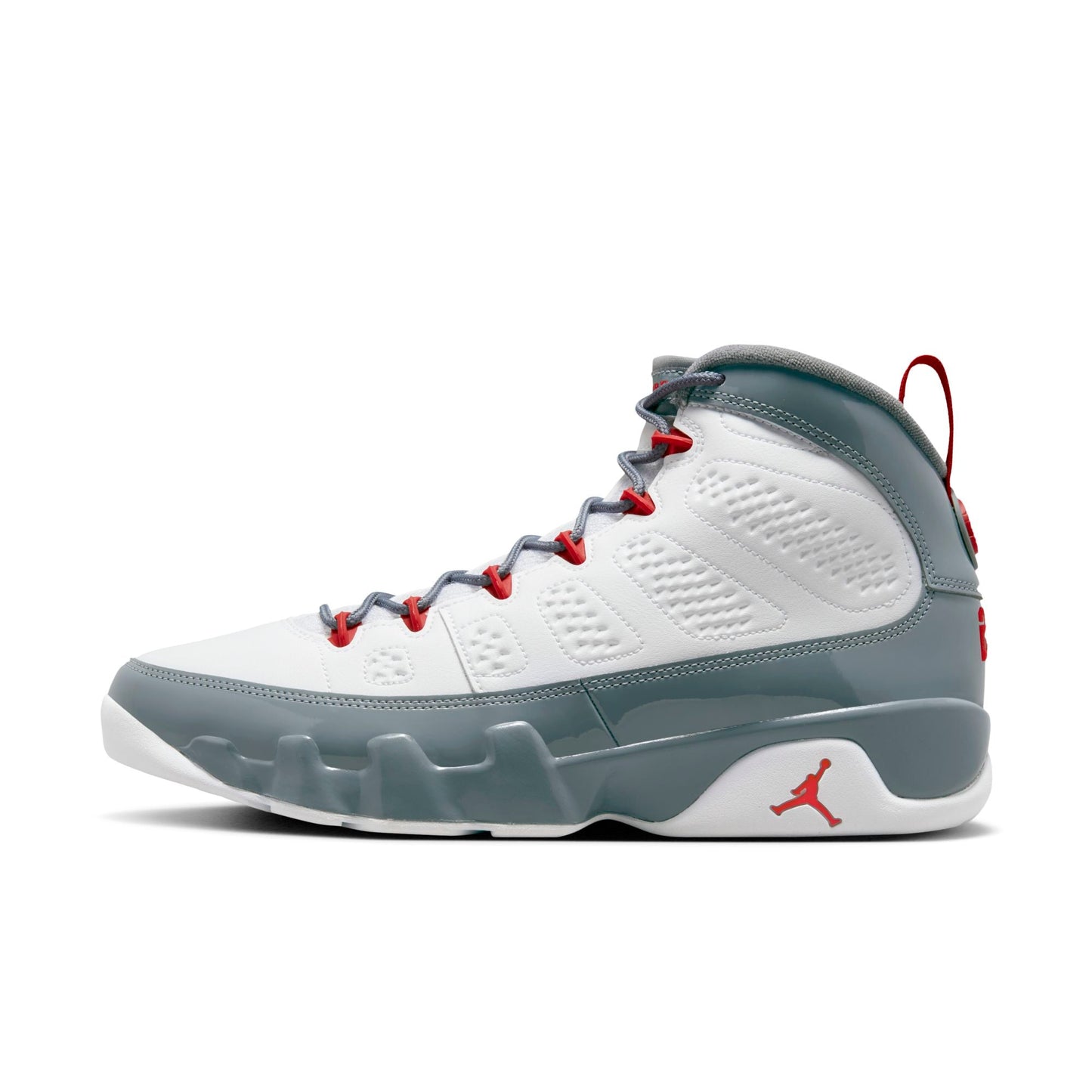 Air Jordan Men's Retro 9 'Fire Red' Sneakers