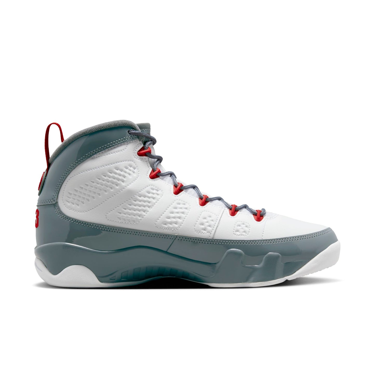White/Fire Red/Cool Grey-