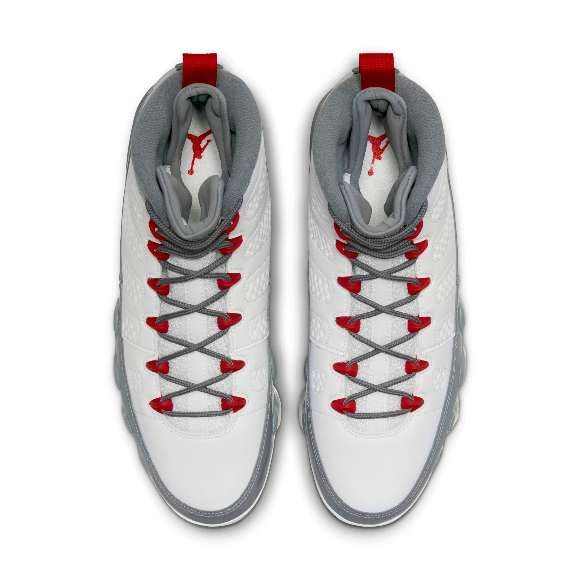 White/Fire Red/Cool Grey-