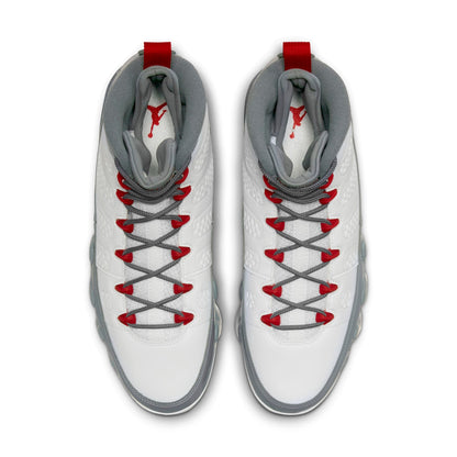 Air Jordan Men's Retro 9 'Fire Red' Sneakers