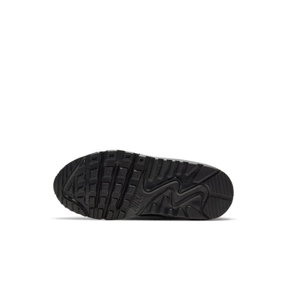 Nike Preschool Air Max 90 Toggle 'Triple Black Ps' Sneakers