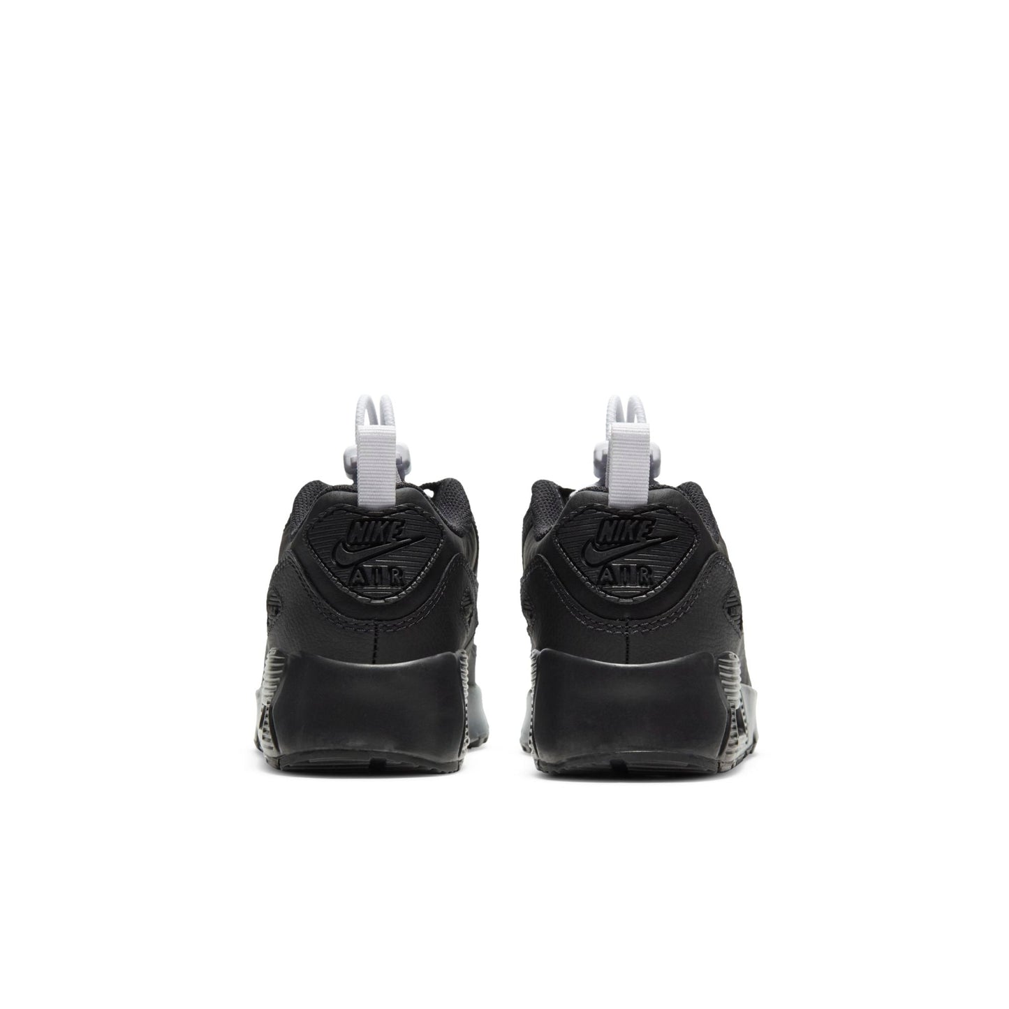 Nike Preschool Air Max 90 Toggle 'Triple Black Ps' Sneakers