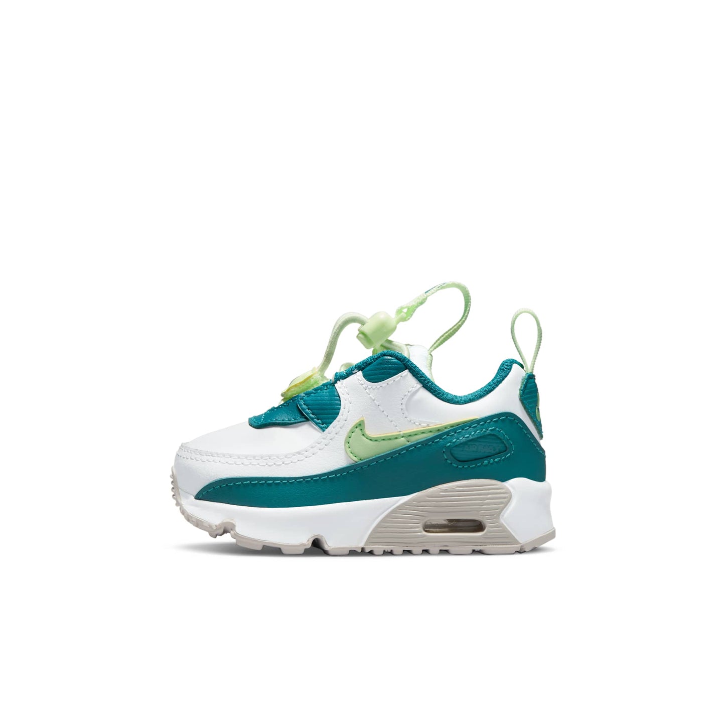 Nike Toddlers Air Max 90 Toggle 'Bright Spruce' Sneakers