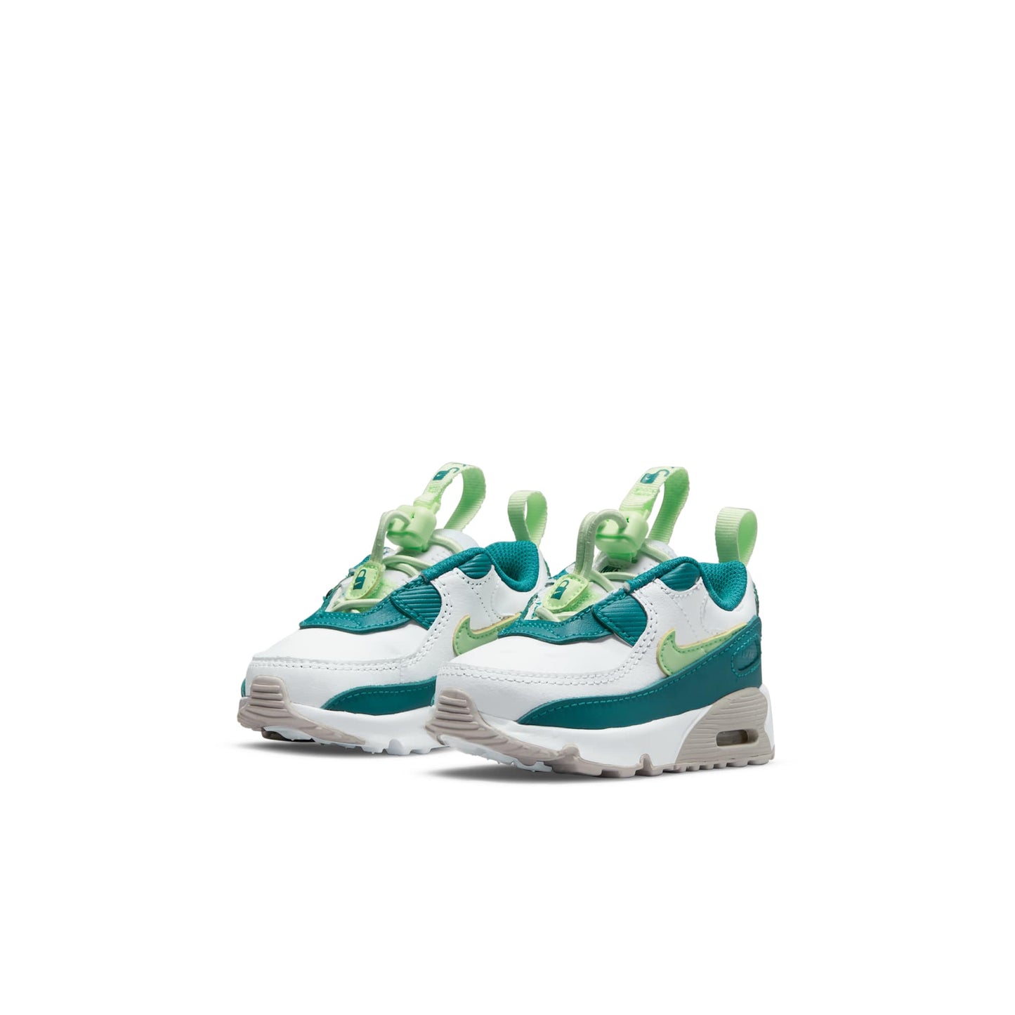 Nike Toddlers Air Max 90 Toggle 'Bright Spruce' Sneakers