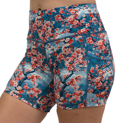 Constantly Varied Gear Shorts - Cherry Blossoms