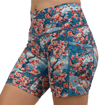 Constantly Varied Gear Shorts - Cherry Blossoms