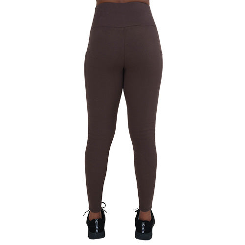 Constantly Varied Gear Fleece Lined Leggings - Chocolate