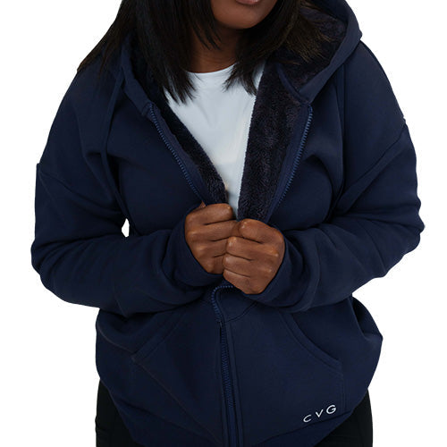 Constantly Varied Gear Fleece Zip Up - Navy