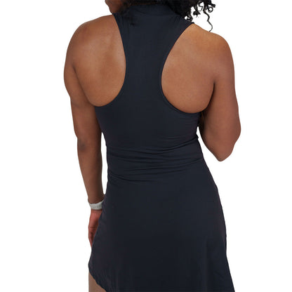 Constantly Varied Gear Half Zip Dress - Black