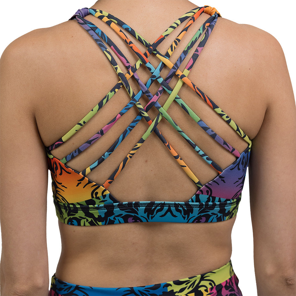 Constantly Varied Gear Butterfly Back Bra - Hear Me Roar