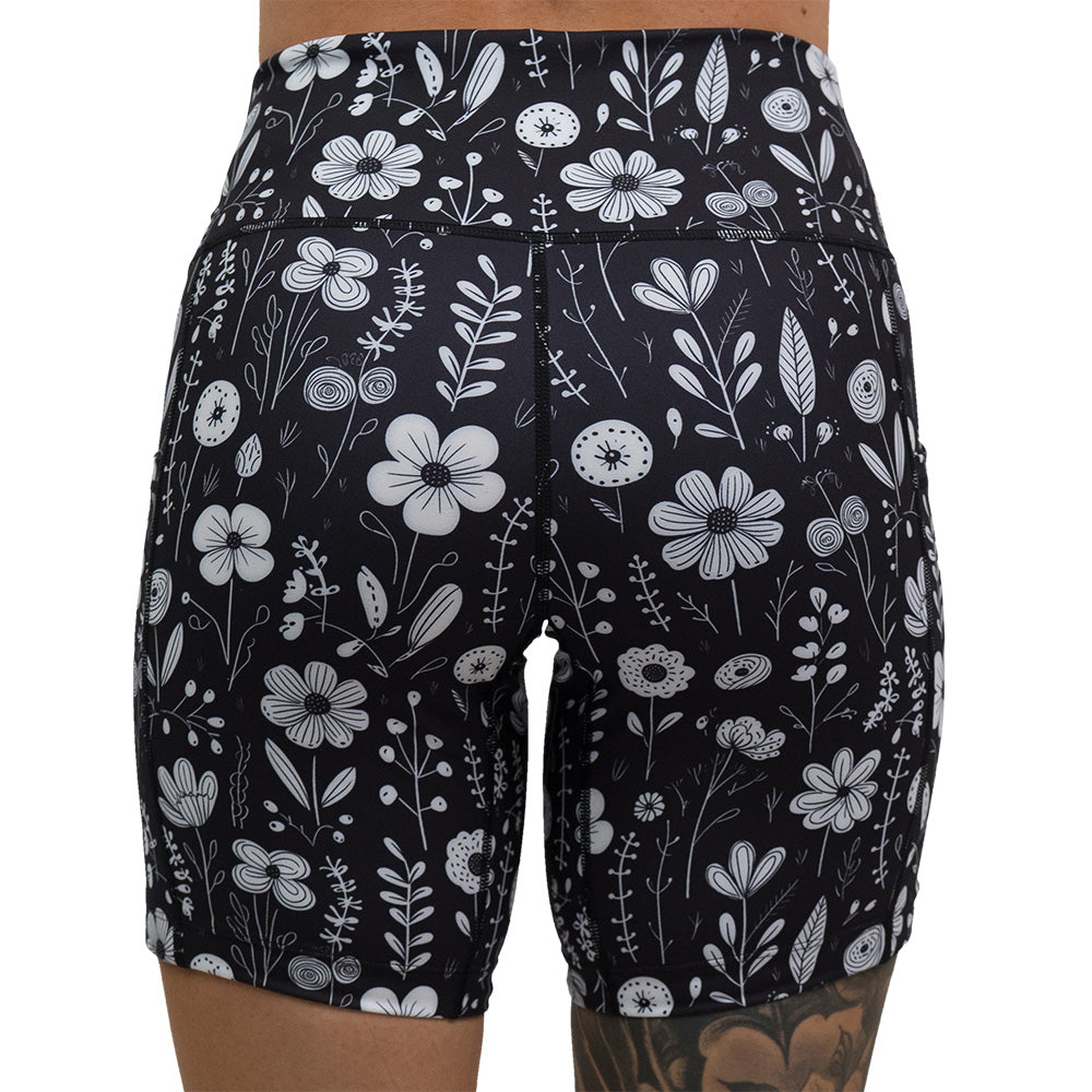 Constantly Varied Gear Shorts - Monochrome Meadow