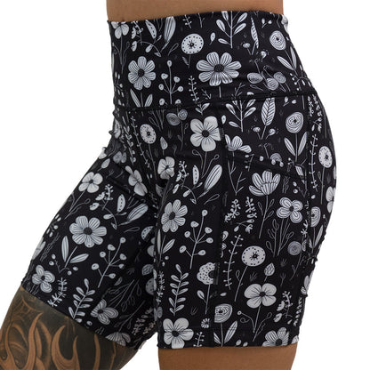 Constantly Varied Gear Shorts - Monochrome Meadow