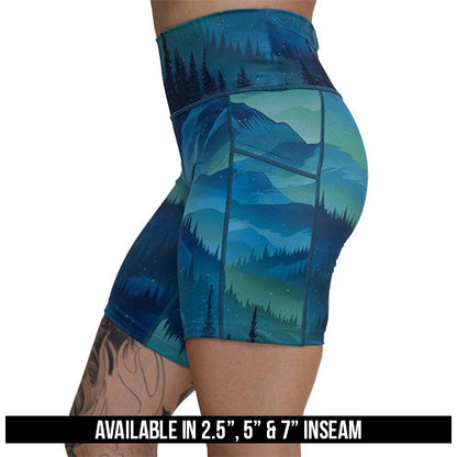 Constantly Varied Gear Shorts - Aurora Borealis