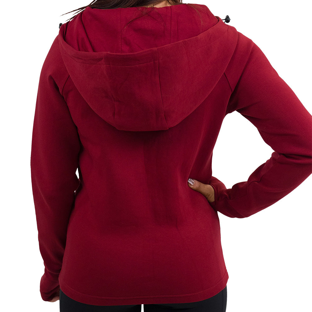 Constantly Varied Gear Rest Day Zip Up Sweatshirt - Dark Red