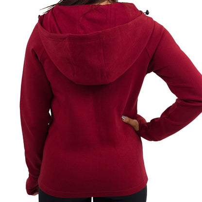 Constantly Varied Gear Rest Day Zip Up Sweatshirt - Dark Red