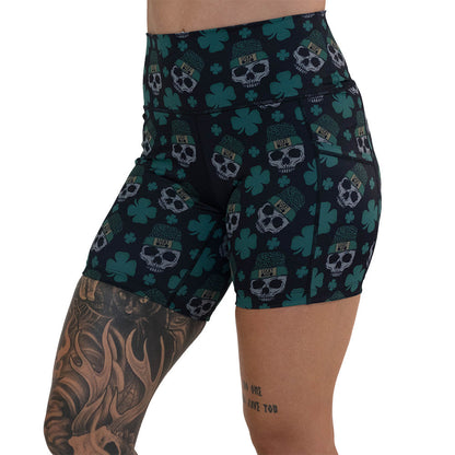 Constantly Varied Gear Shorts - Shamrock Skulls