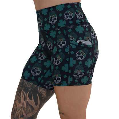 Constantly Varied Gear Shorts - Shamrock Skulls