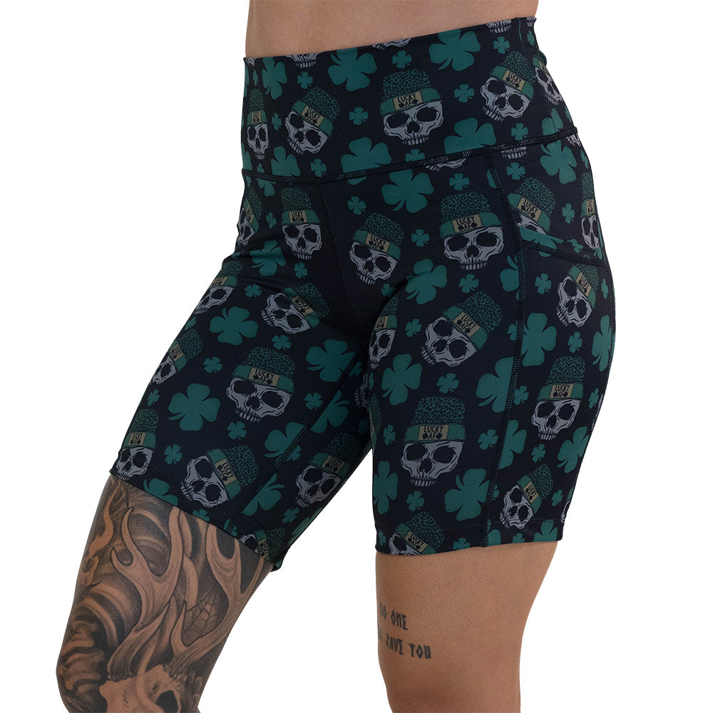 Constantly Varied Gear Shorts - Shamrock Skulls
