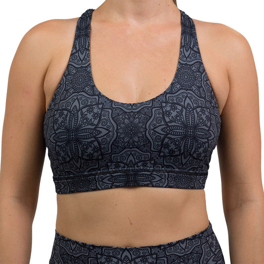 Constantly Varied Gear Butterfly Back Bra - Zentangle