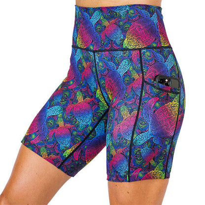 Constantly Varied Gear Shorts - Rainbow Turtle