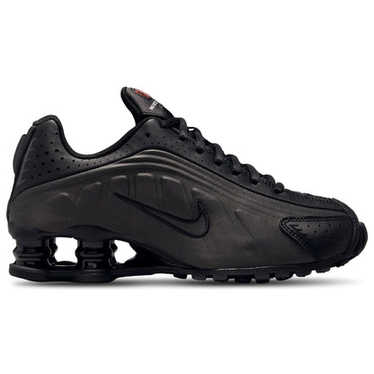 Nike Grade School Shox R4 Black/Bright Crimson