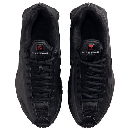 Nike Grade School Shox R4 Black/Bright Crimson