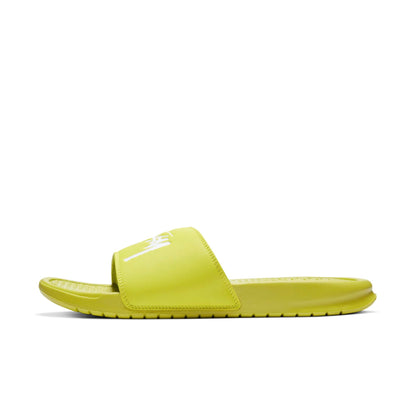 Nike Men's Stussy X Benassi 'Bright Cactus' Sneakers