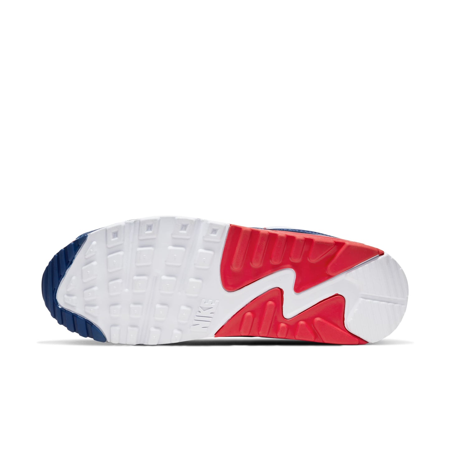 White/White-Deep Royal-University Red-