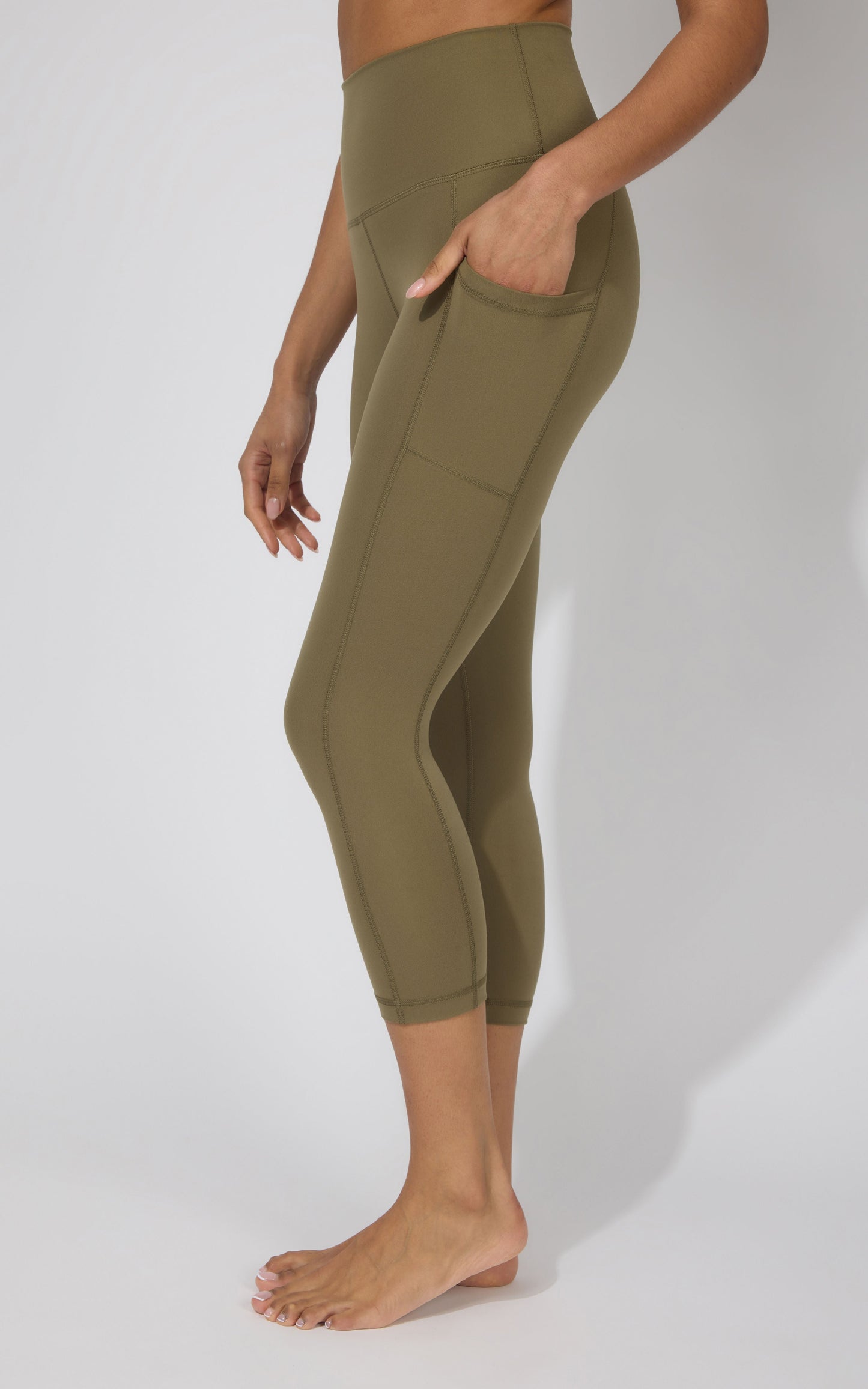 2 PK Interlock Side Pocket and Everyday Capris