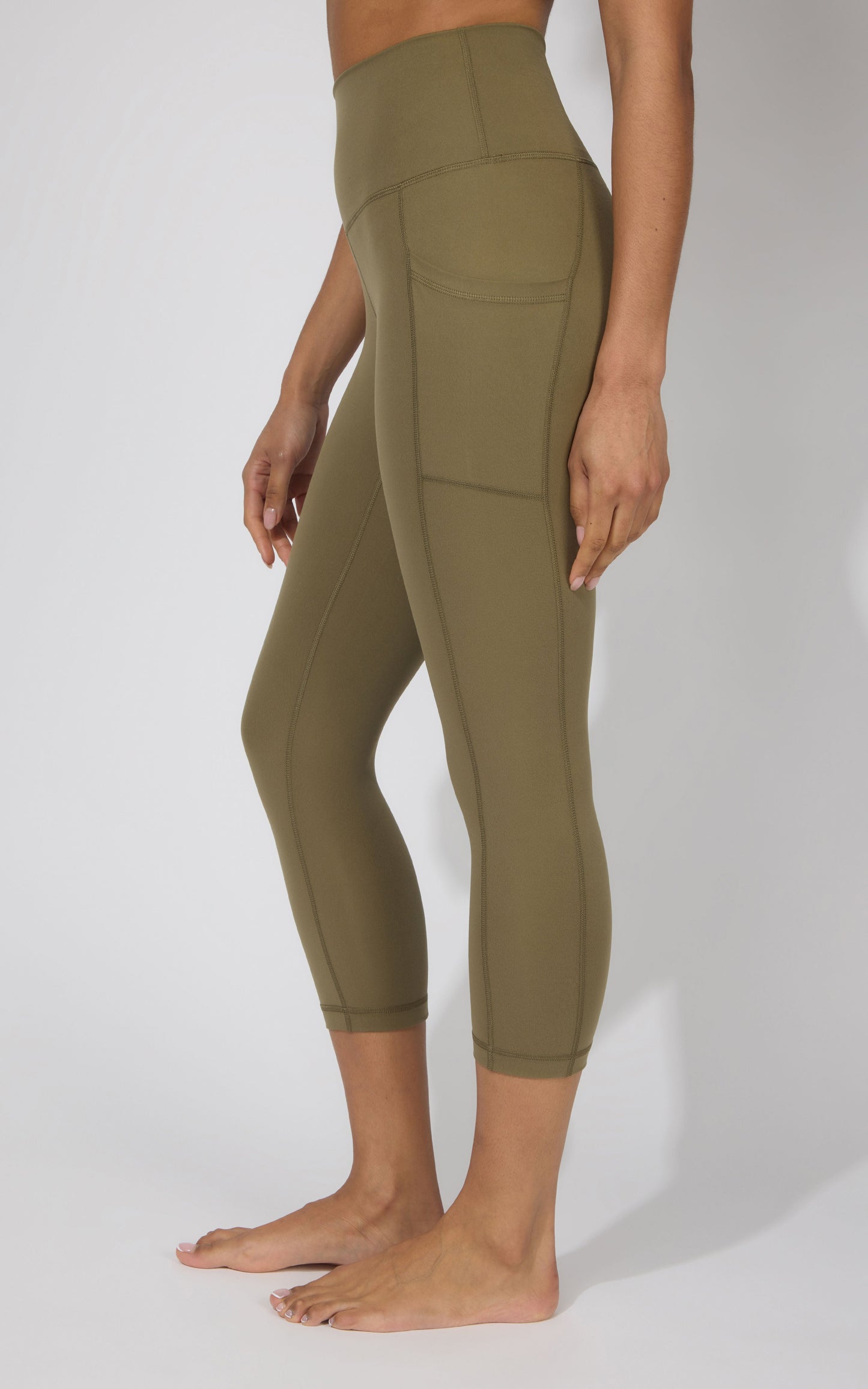 2 PK Interlock Side Pocket and Everyday Capris