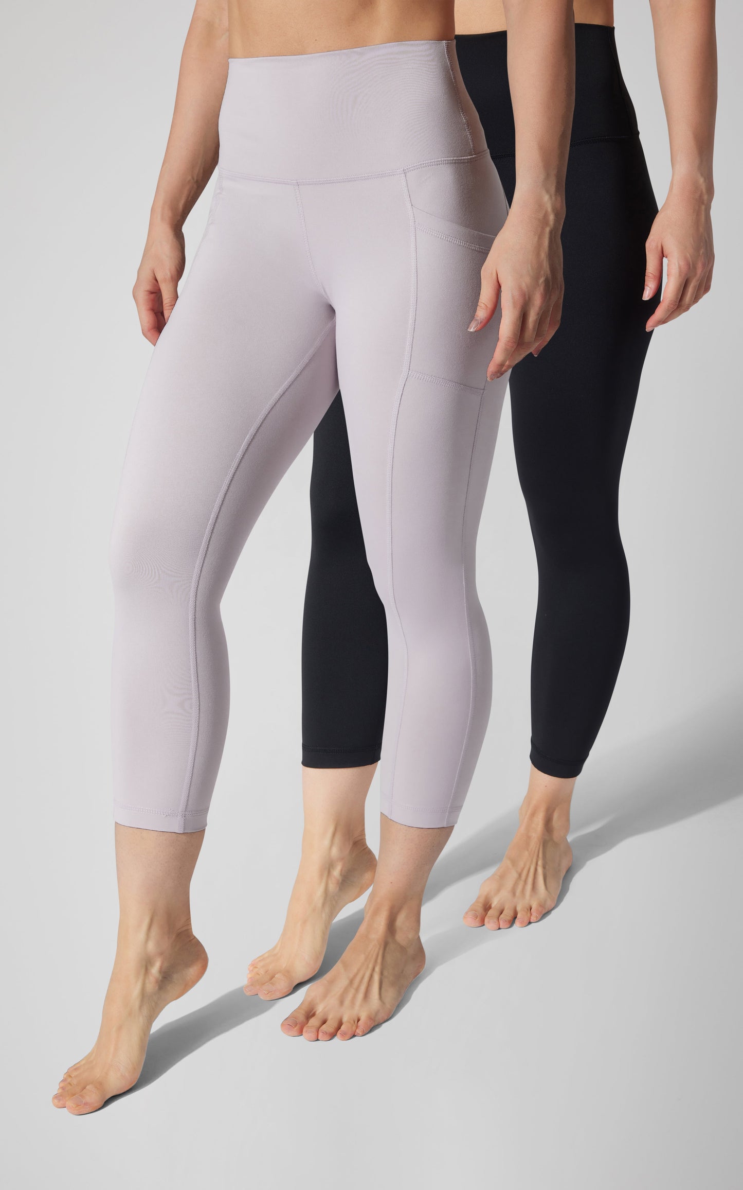 2 PK Interlock Side Pocket and Everyday Capris