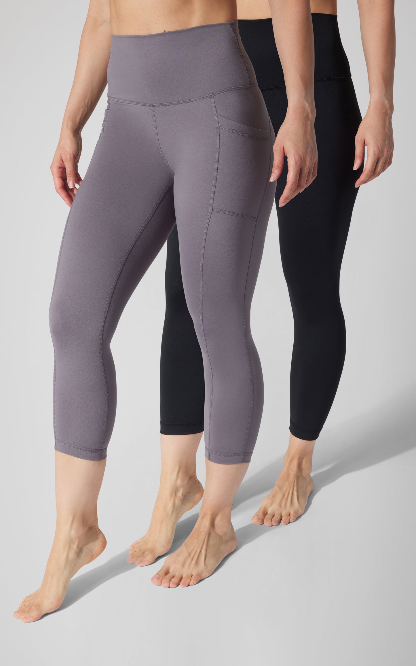 2 PK Interlock Side Pocket and Everyday Capris