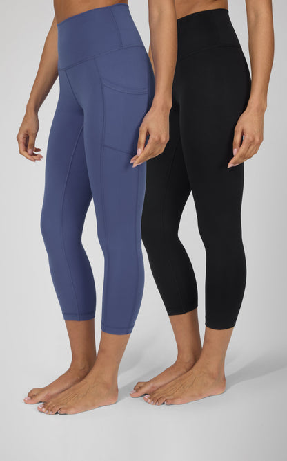 2 PK Interlock Side Pocket and Everyday Capris