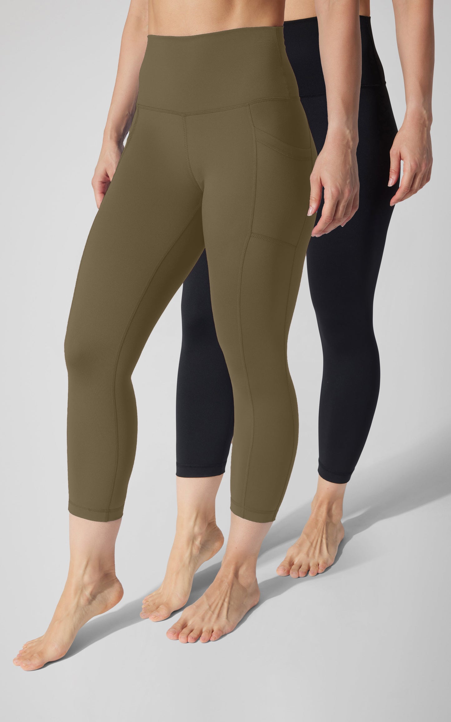 2 PK Interlock Side Pocket and Everyday Capris