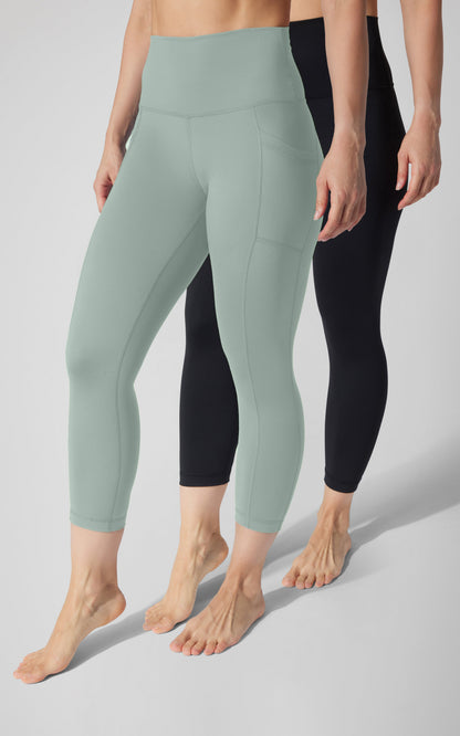 2 PK Interlock Side Pocket and Everyday Capris