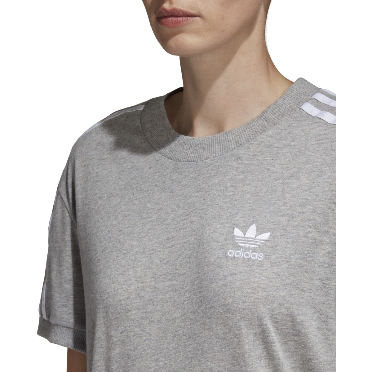 adidas Women's Originals 3 Stripes Tee