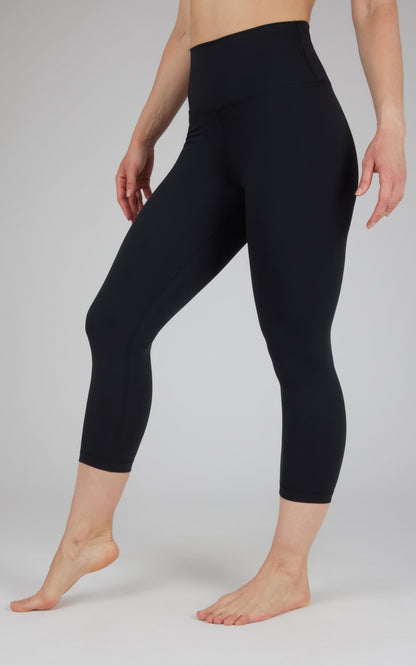 Lux Elastic Free High Waist Capri