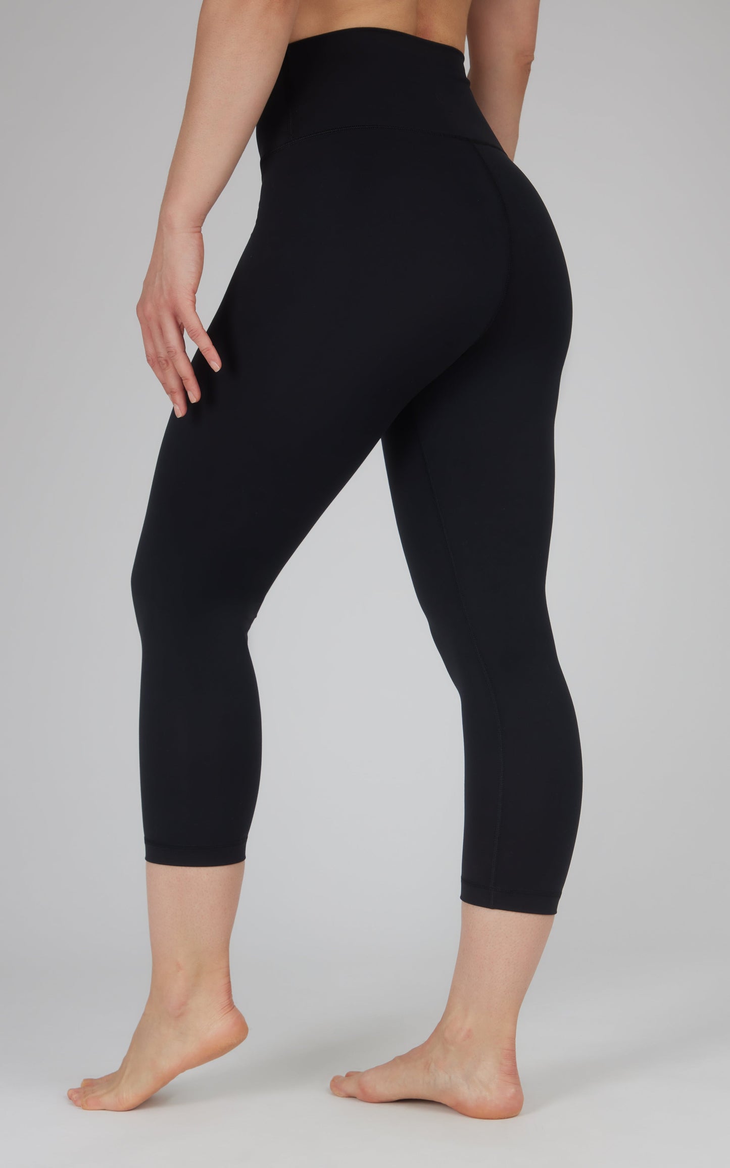 Lux Elastic Free High Waist Capri