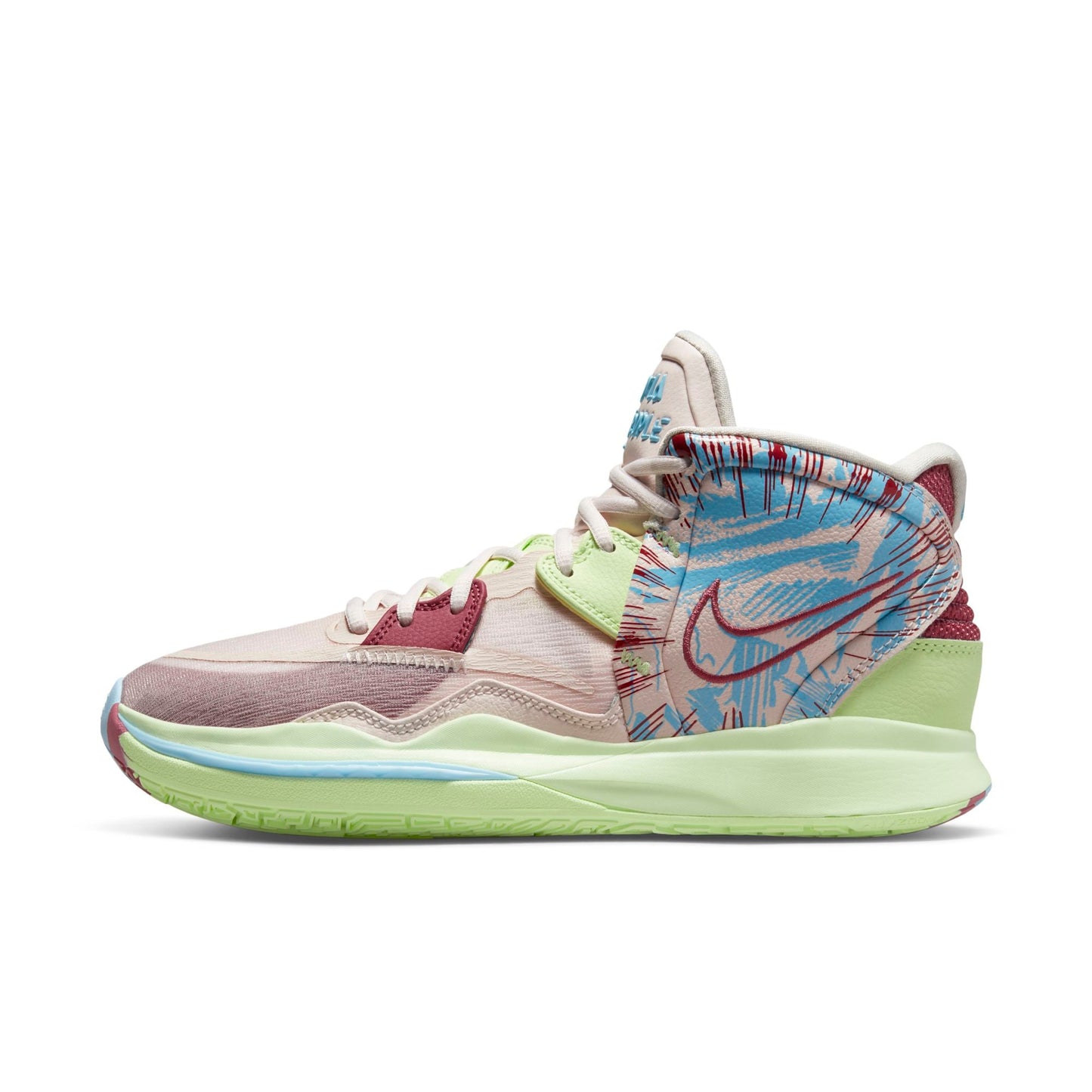 Nike Men's Kyrie 8 Infinity '1 World 1 People Sweet Beet Volt' Shoes