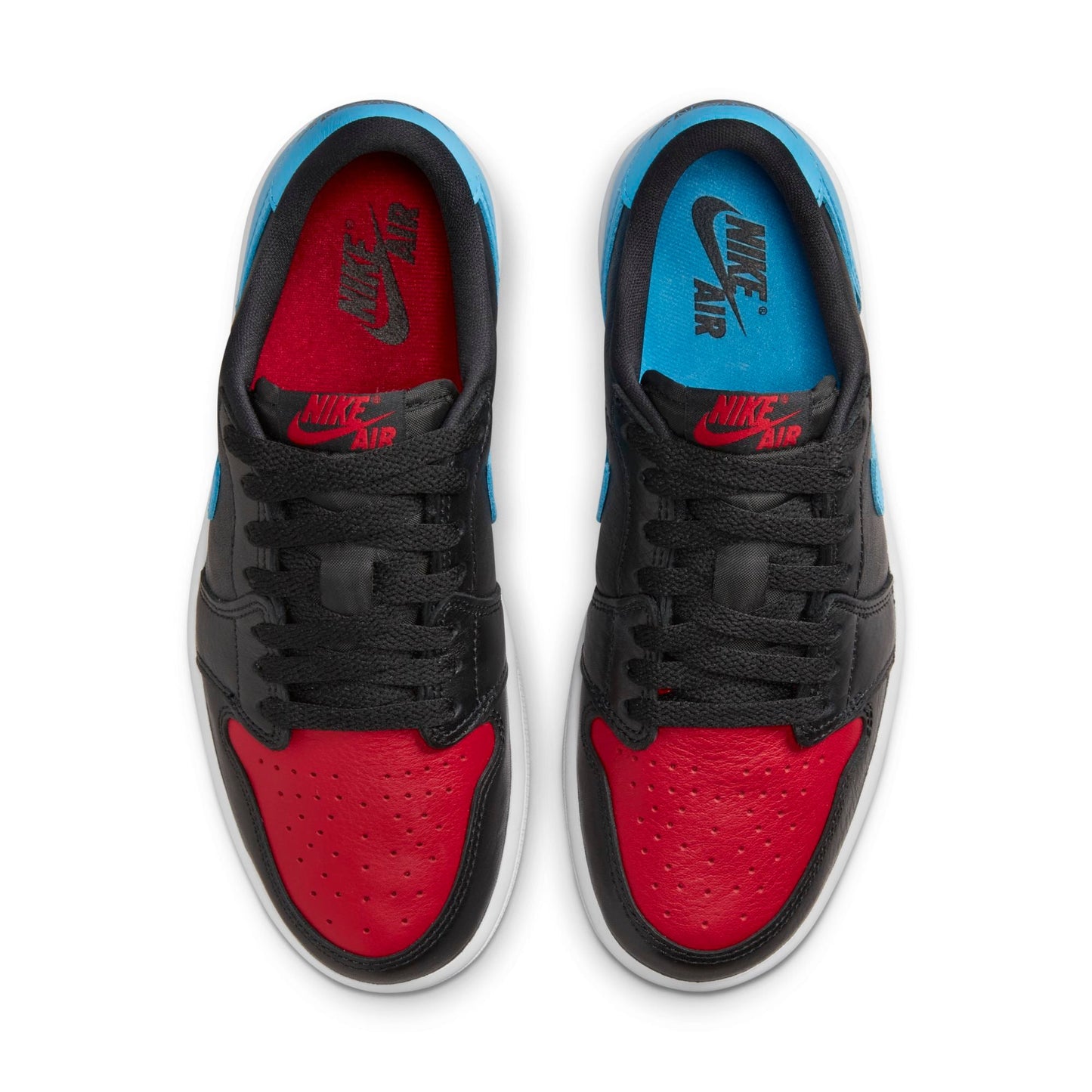 Black/Dark Powder Blue-Gym Red-