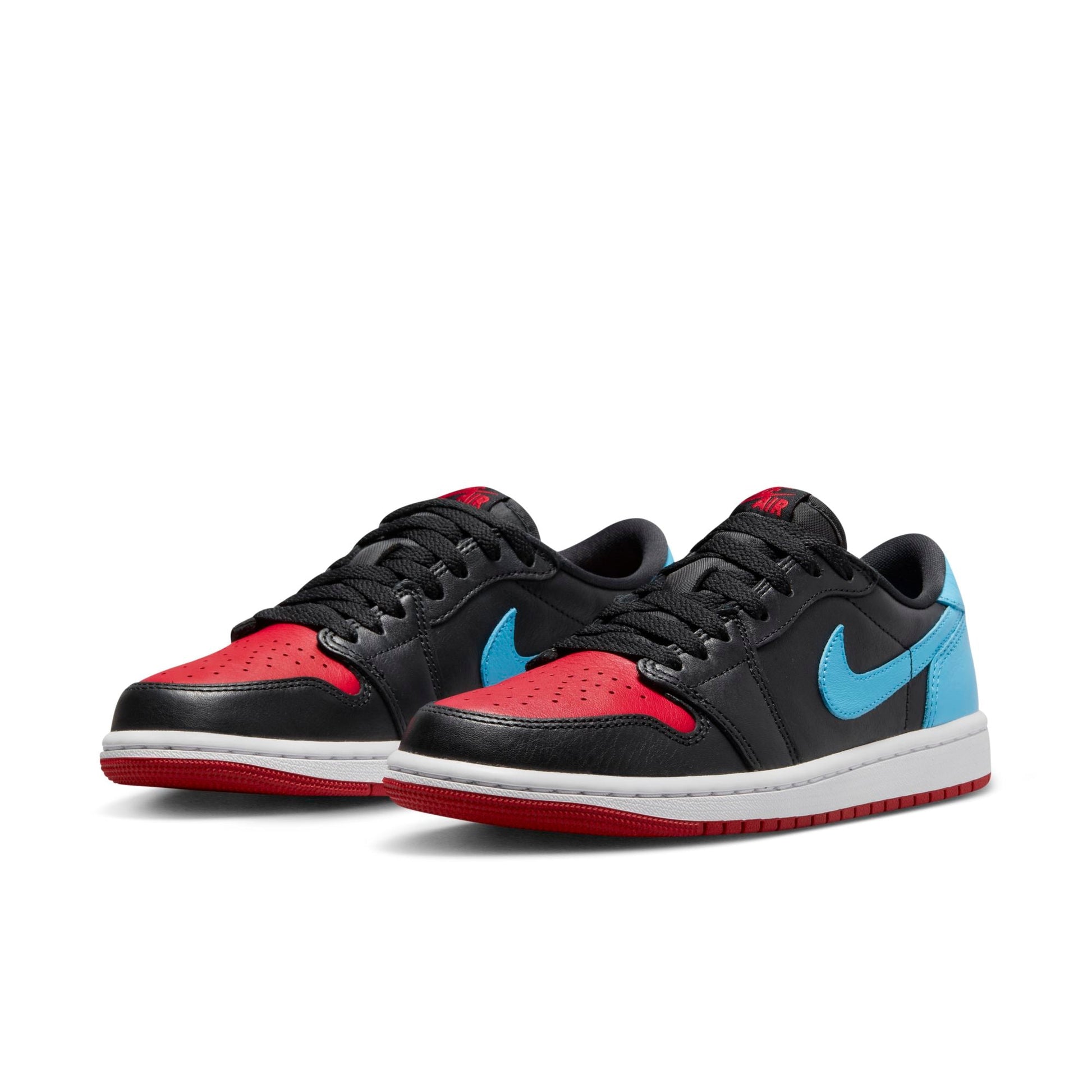 Black/Dark Powder Blue-Gym Red-
