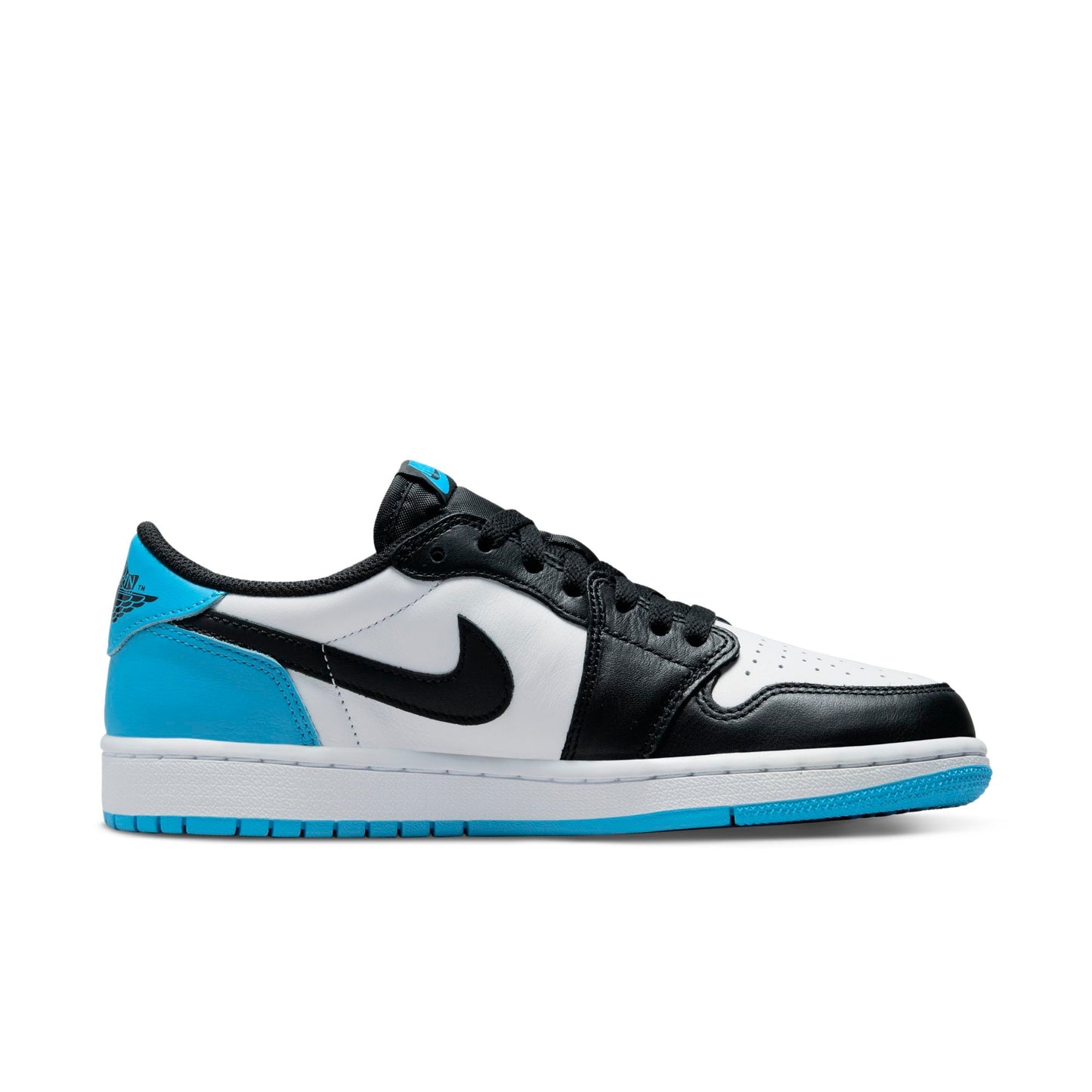 Air Jordan Women's Retro 1 Low 'Black Dark Powder Blue'