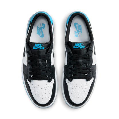 Air Jordan Women's Retro 1 Low 'Black Dark Powder Blue'