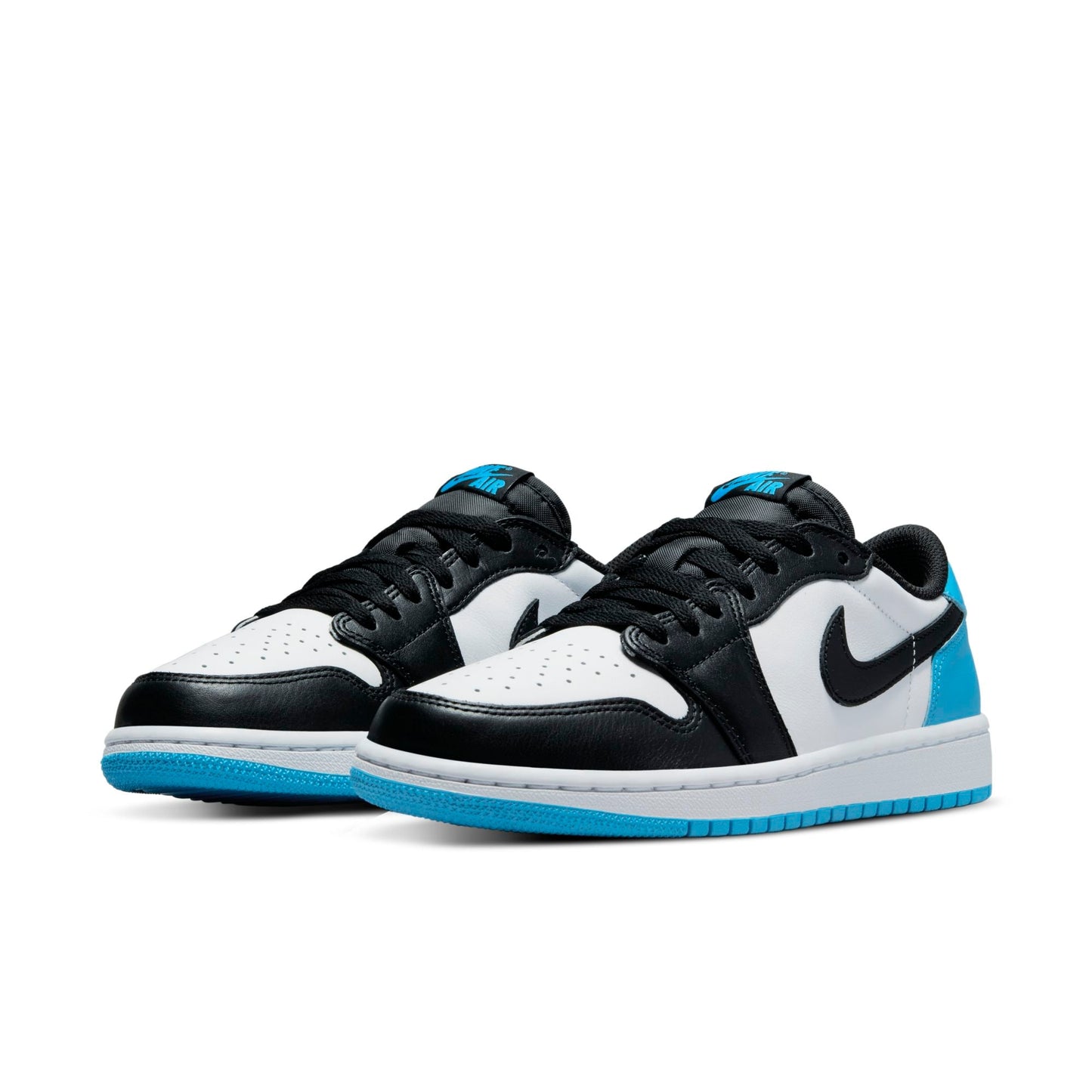Air Jordan Women's Retro 1 Low 'Black Dark Powder Blue'