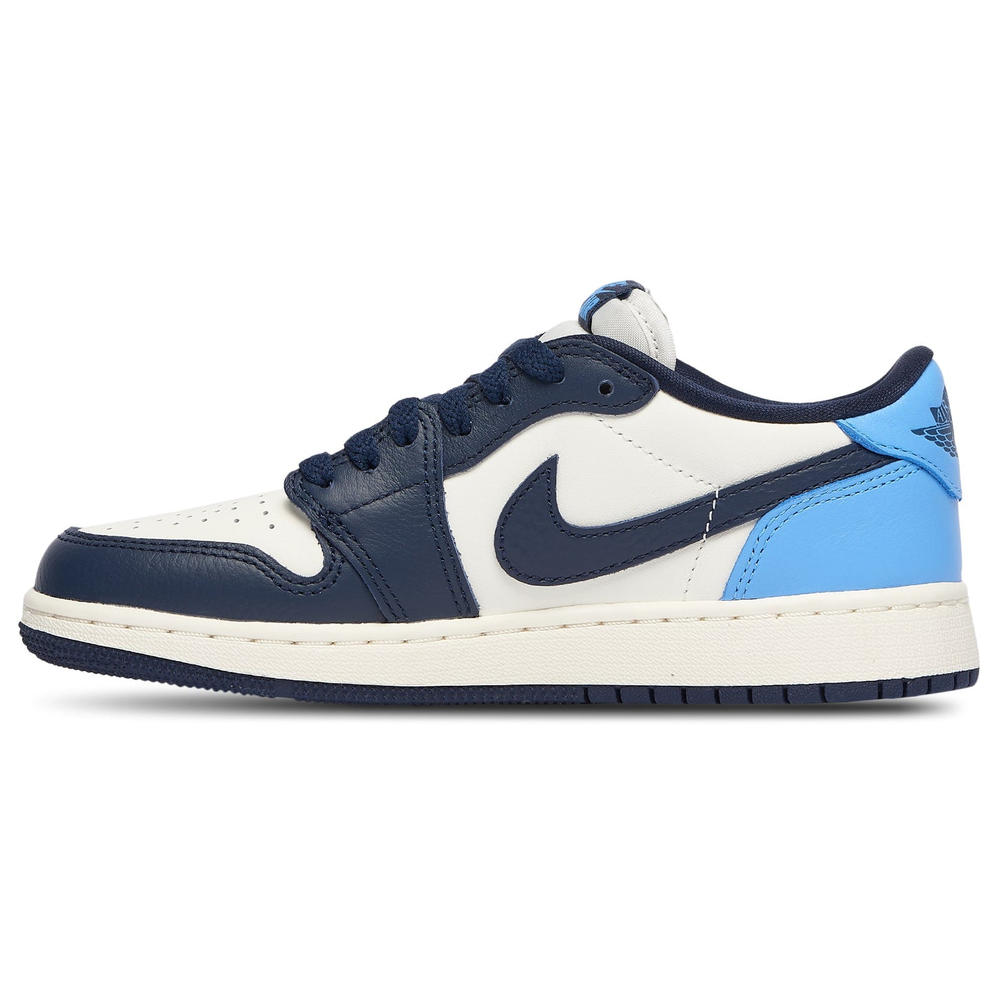 [cz0858-400] Grade School Air Jordan Retro 1 Low Og 'obsidian Unc'
