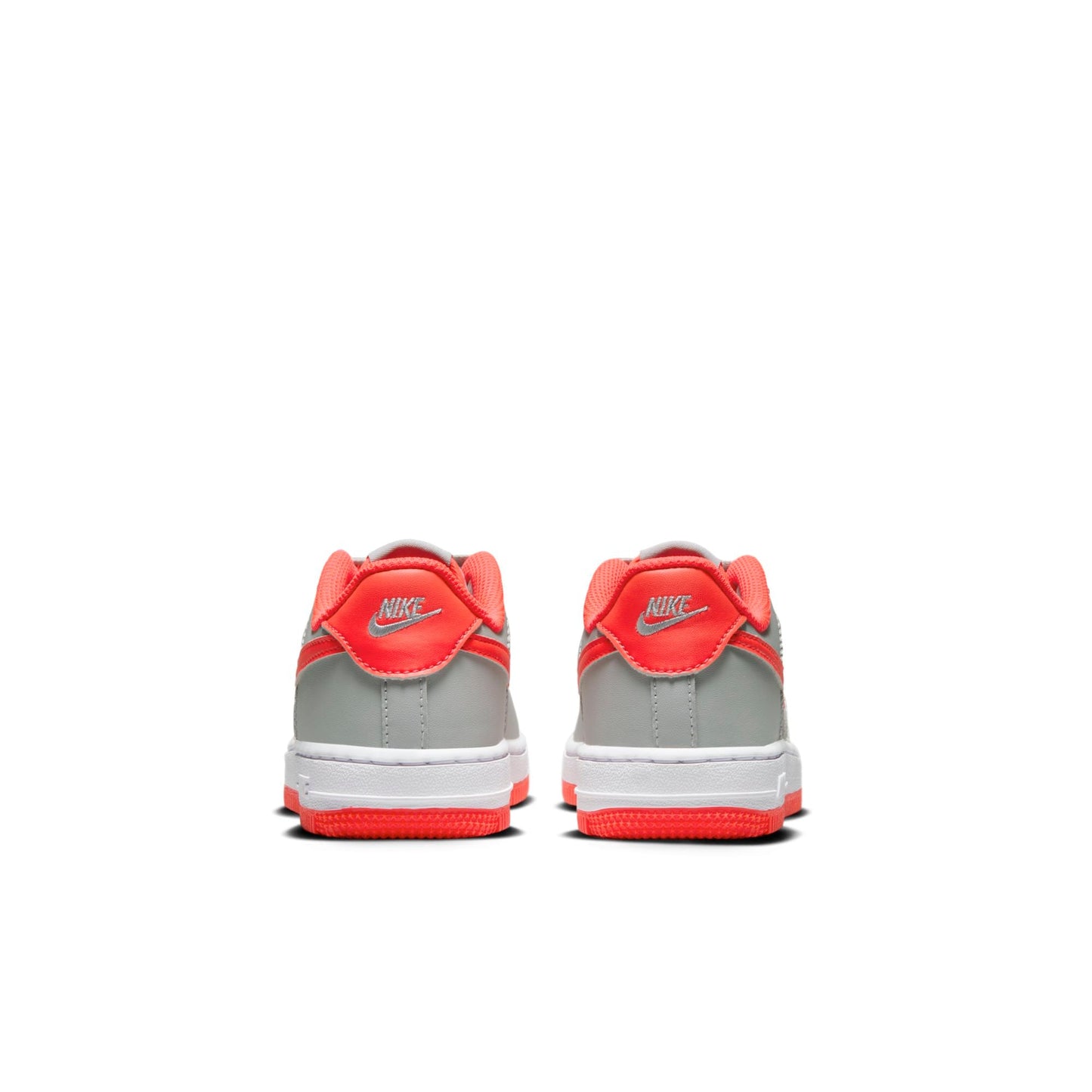 Nike Preschool Force 1 'Light Smoke Bright Crimson Ps' (Ps)'