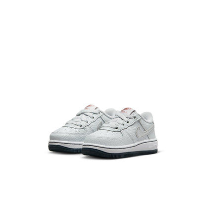 Nike Toddlers Force 1 'Pure Platinum Barely Grape' Sneakers