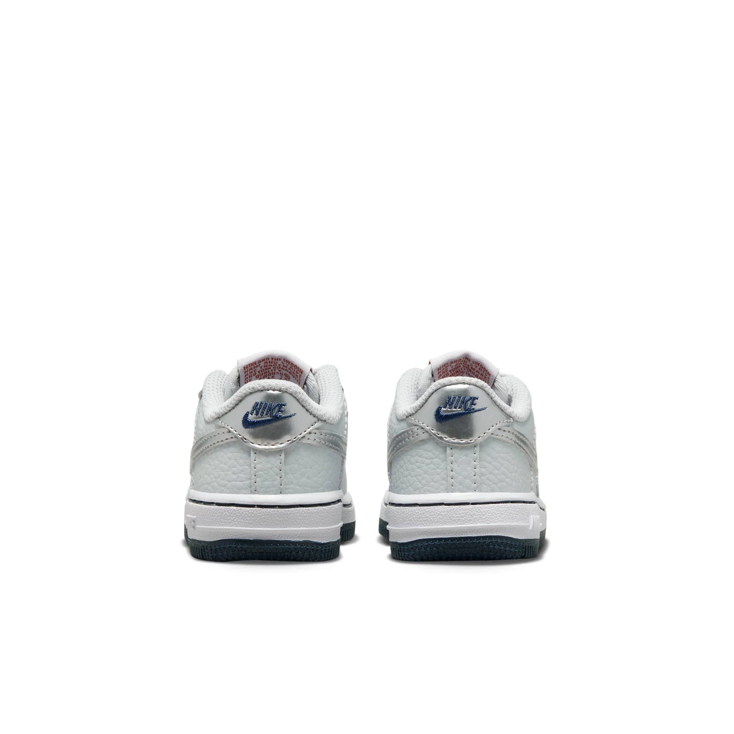 Nike Toddlers Force 1 'Pure Platinum Barely Grape' Sneakers