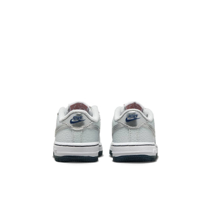 Nike Toddlers Force 1 'Pure Platinum Barely Grape' Sneakers